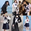 Good 2-Piece Set, Super Long, For Sailor Uniforms, Simple, Scarf,