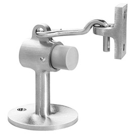 Rockwood 085832 473.26D Door Stop with Keeper, Satin Chrome Plated