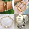 3mm Gold Spacer Beads for Jewellery Making, 2000 Pcs Gold