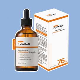 Flexkin Ampoule Moist Balance L-Brightening Whitening Ampoule 100ml / 플렉스킨 앰플 모이스트 밸런스 L- 브라이트닝 미백앰플 100ml