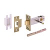 HANDLEZONE® Zena Privacy Lever On Round Rose Door Handles, with