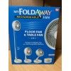 My Foldaway 2-in-1 Unique Foldable and Portable Rechargeable Floor and