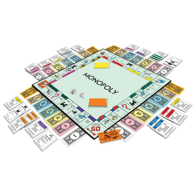 Monopoly The 1980's Edition with Original 1980's Artwork & Components