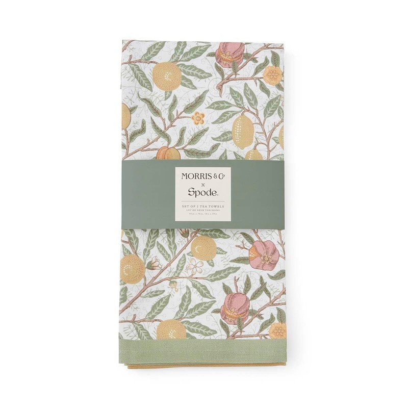 Morris & Co. Furits & Marigold Tea Towel Set