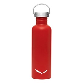 Salewa Aurino Stainless Steel 1.0 L Bottle, Flame/Dolomites, Plain