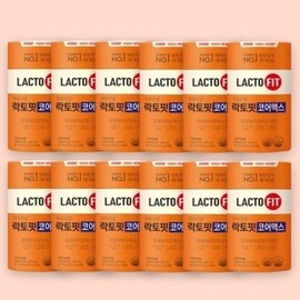 Chong Kun Dang Health Lacto Fit Core Max 12 cans Family Lactic Acid Bacteria / 종근당건강 락토핏 코어맥스 12통 가족유산균