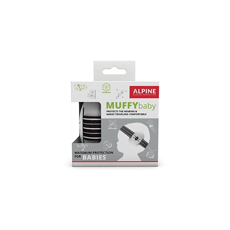 Alpine Muffy Baby - Protección auditiva para bebés y niños