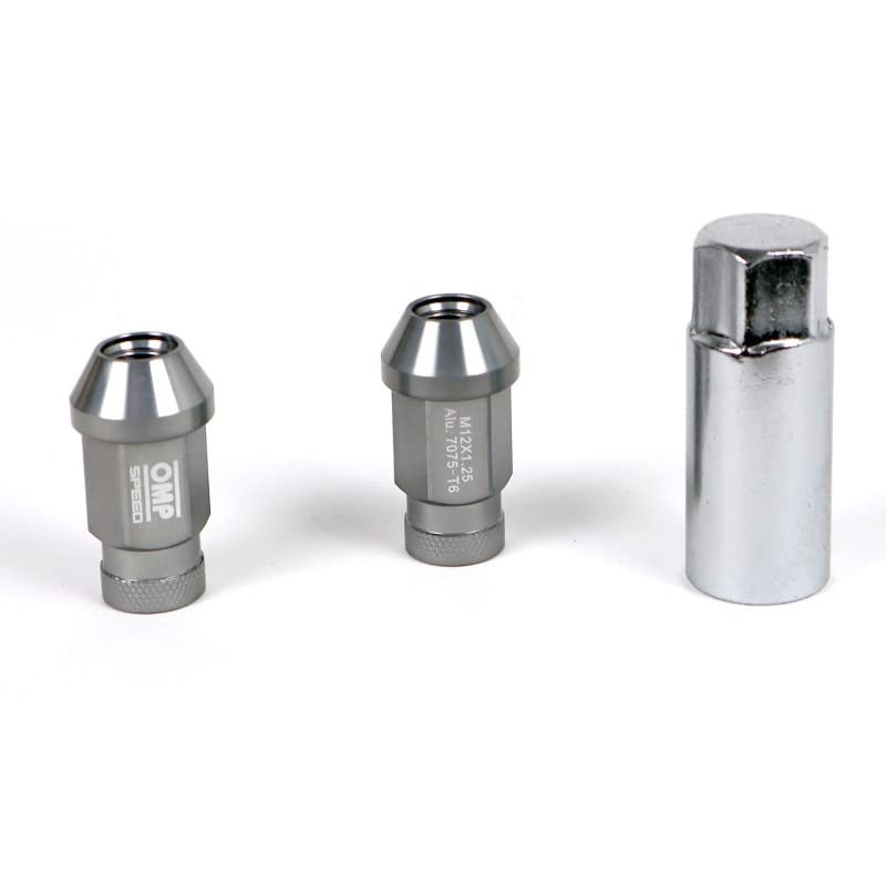 OMP SPEED Set of 20 Wheel Nuts with Metric M14