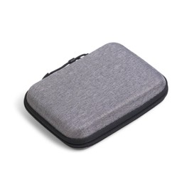 AKORD 2.5 Black Small Compact Protective EVA Case Bag Pouch for SSD USB External Portable Hard Drive Pocket Carrying Memory Card Hard Disk, Grey