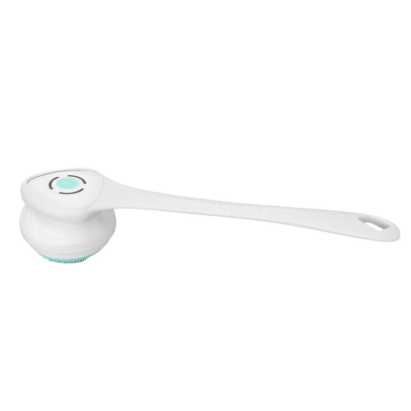 Electric Body Brush 3 Levels Speed Long Handle Exfoliating IP67