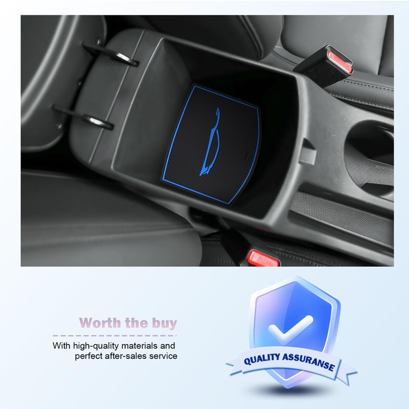 2022 Hynudai Kona Center Console Liners Mats 2022 Kona Cup