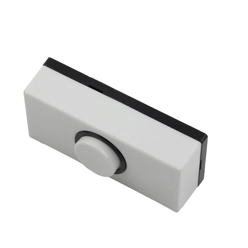 1 pcs Plastic Push Button Doorbell Wall Mounted Door Bell