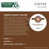 Barista Prima Coffeehouse, French Roast Keurig Single Serve K-Cup Pods,