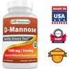 Best Naturals D-Mannose 1500 mg Per Serving 120 Capsules (Pack