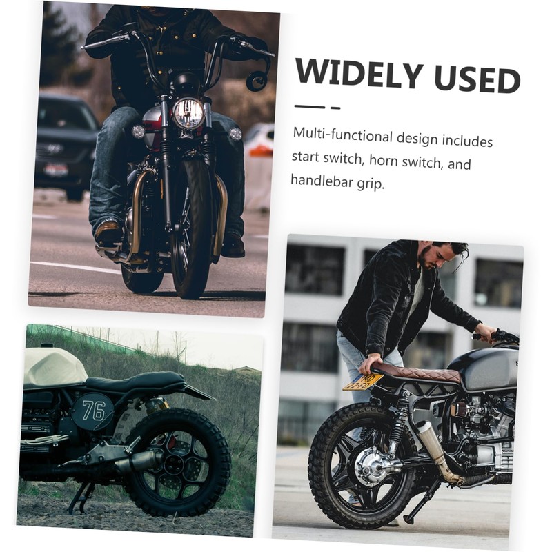 iplusmile Push Button Starter for Motorcycles Remote Compatible Ignition Horn