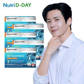 Nutri D Day Direct 10 billion lactic acid bacteria probiotics 5 boxes total 10 month supply / 뉴트리디데이 다이렉트 100억 유산균 프로바이오틱스 5박스 총10개월분
