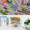 Marbrasse Clear Pen Organizer Storage, Acrylic Desk Organizer with 12