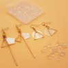 Zocita 200 Pcs (100 Pairs) Silicone Earring Backs, Clear Safety