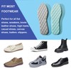 Bellcon Memory Foam Shoe Insoles for Men Non Slip Latex