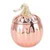 Pumpkin Wine Glass Pumpkin Shaped Stainless Steel Rose Gold Wine