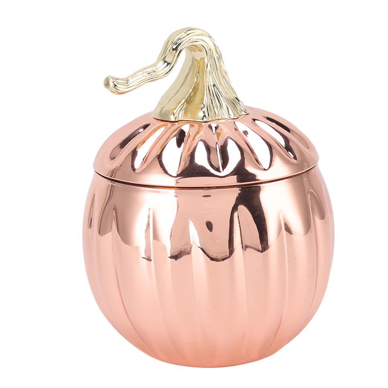 Pumpkin Wine Glass Pumpkin Shaped Stainless Steel Rose Gold Wine