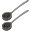 Cepillo de Baño de Silicona USHOBE Mango Largo – 2
