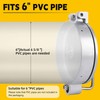 TENGBASE Conduit Carrier Kit for 6 Inch PVC Pipe, Universal