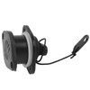 PVC Inflatable Boats Drainage Valve Corrosion Resistant Black Boat Replaceable