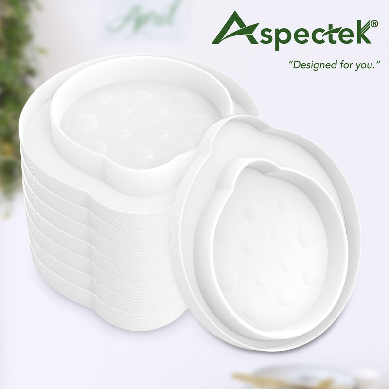 ASPECTEK Bed Bug Interceptors, Pack of 8 Pesticide-Free Traps and