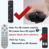 FOXRMT Learning Universal TV Remote Control, Big Button Universal TV