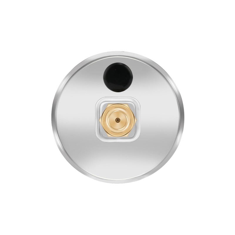 MEASUREMAN 1.5" Liquid Filled Fuel Pressure Gauge, 0-15 PSI Range