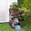 Mouse Statues Gutter Extension Outdoor Decor, Animal Downspout Drain Diverter,