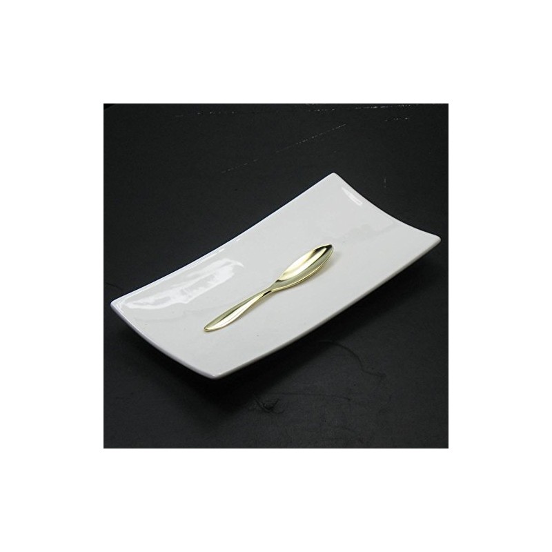 Todai 005799 18-8 Albi Petite Spoons, Gold Plated, (Pack of