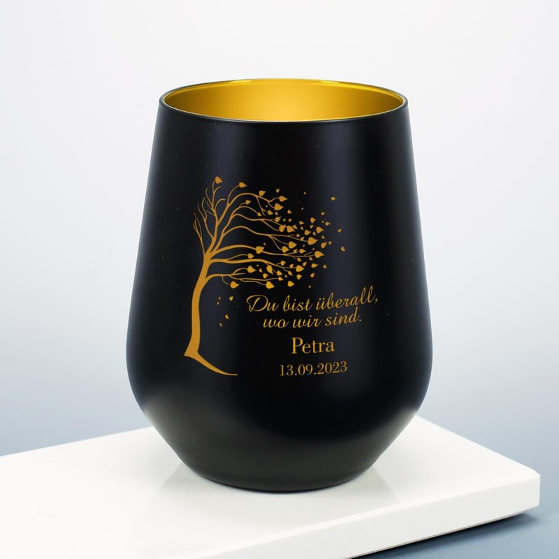 private grief Engraved Memorial Light for Mourners with Name of