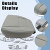 SecosAutoparts Driver & Passenger Side Bottom Replacement Leather Perforated Seat