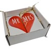 Mr and Mrs 4 Years Together - 4th Anniversary Ornament