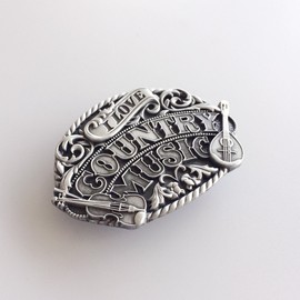 JEAN'S FRIEND Tattoo Skull Country Music Guitar Belt Buckle Mix Styles Choice Stock in US (14)