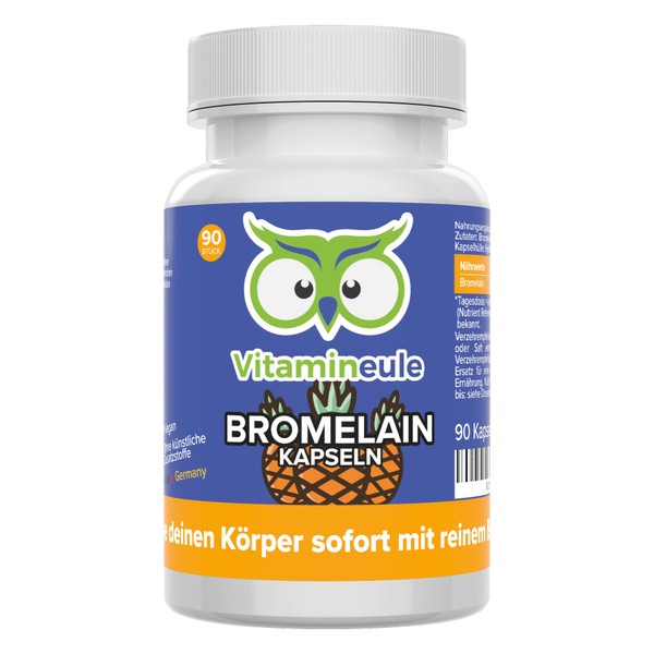 Bromelain Capsules – High Dose – 400 mg / 960