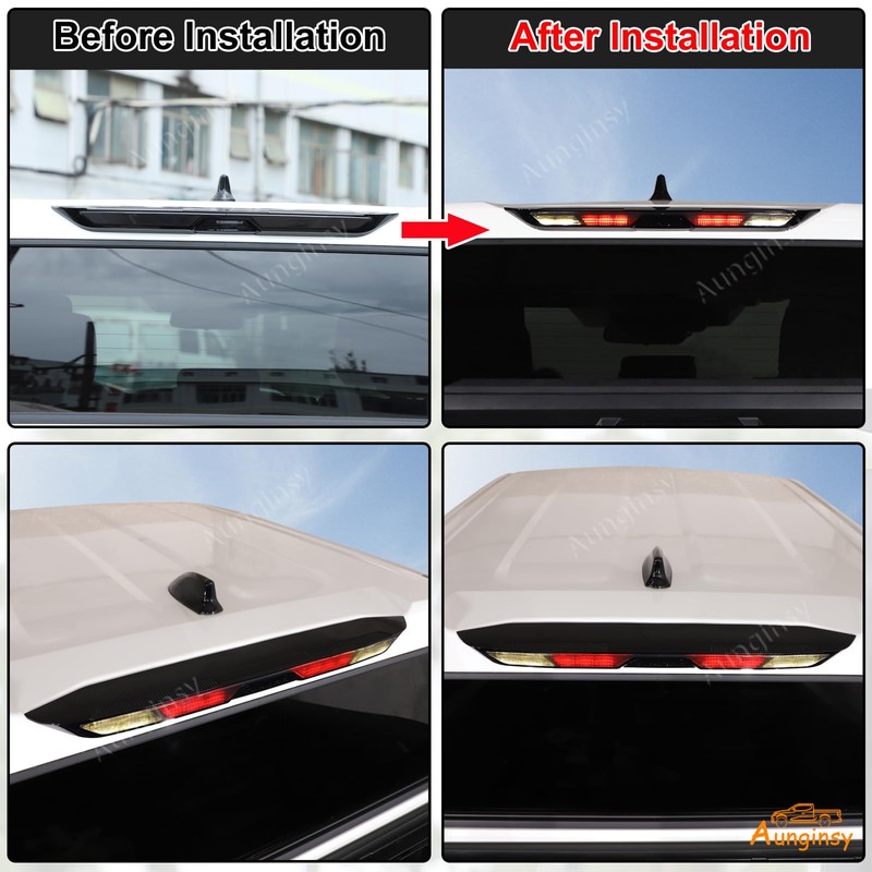 Aunginsy Third Brake Light Cover - Compatible with Toyota Tundra