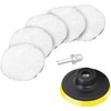 Geliking 7 Pcs Wool Polishing Buffing Pad, 3 Inch Polishing