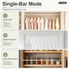 4-Pack RV Fridge Bars, Adjustable RV Tension Rods, 19.5-36.7"