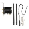 PCIE WiFi Adapter Support AC1300Mbps Bluetooth 4.2 PCIE Wifi Card