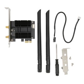 PCIE WiFi Adapter Support AC1300Mbps Bluetooth 4.2 PCIE Wifi Card 2.4GHz 5.8GHz Dual Band Desktop WiFi Card for Desktop PC