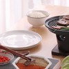 Portable Charcoal Grill with Wooden Frame - Durable Hibachi Grill