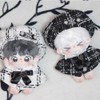 AXLUCE-Stuffed-Plush-Clothes-10cm-Doll (Black, 10cm)