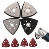 Set of 4 Triangle Sanding Plates, Fine Multimaster Accessories, Fine