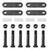 Racewill Trailer Shackle Kit, Tandem Axle Trailer Kit for Double