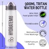HYDRATEM8 - Active Motivational Sports Water Bottle with Time Markings,
