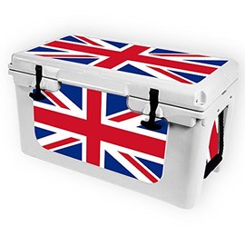 MightySkins (Cooler Not Included) Skin Compatible with RTIC 45 Cooler (2017 Model) - British Pride | Protective, Durable, and Unique Vinyl Decal wrap Cover | Easy to Apply | Made in The USA