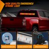 Nilight 144LED Traffic Advisor Strobe Light Bar with Controller Amber